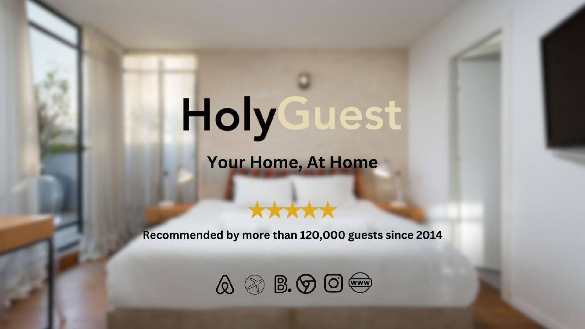 Апартаменты Modern 2Br With Mamad By Holyguest Тель-Авив Экстерьер фото